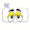 Cartoon Yellow Eye Foldable Car Sunshade – Universal Fit Car Sunshade HIP 1-M