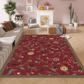 Boho Crystal Velvet Area Rug – Bedroom & Living Room Mat Area Rug HIP 1 50x80cm-Felt