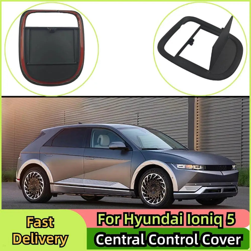 For Hyundai Ioniq 5 Car Center Console Storage Box Concealed Central Control Cover Lower Panel Cover Interior Accessories HIP