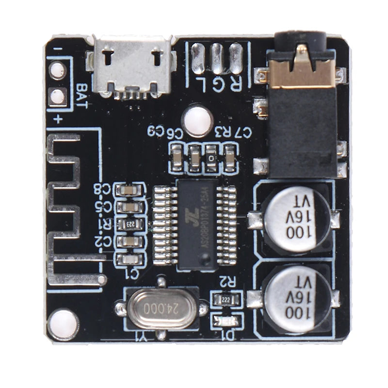 Bluetooth 5.0 Audio Receiver Board – DIY MP3 Decoder Module Bluetooth Decoder Module HIP One Size