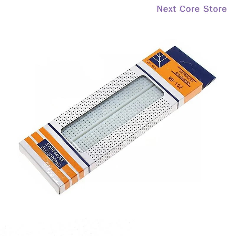 MB102 830 Tie-Point Solderless Breadboard – PCB Prototype Solderless Breadboard HIP