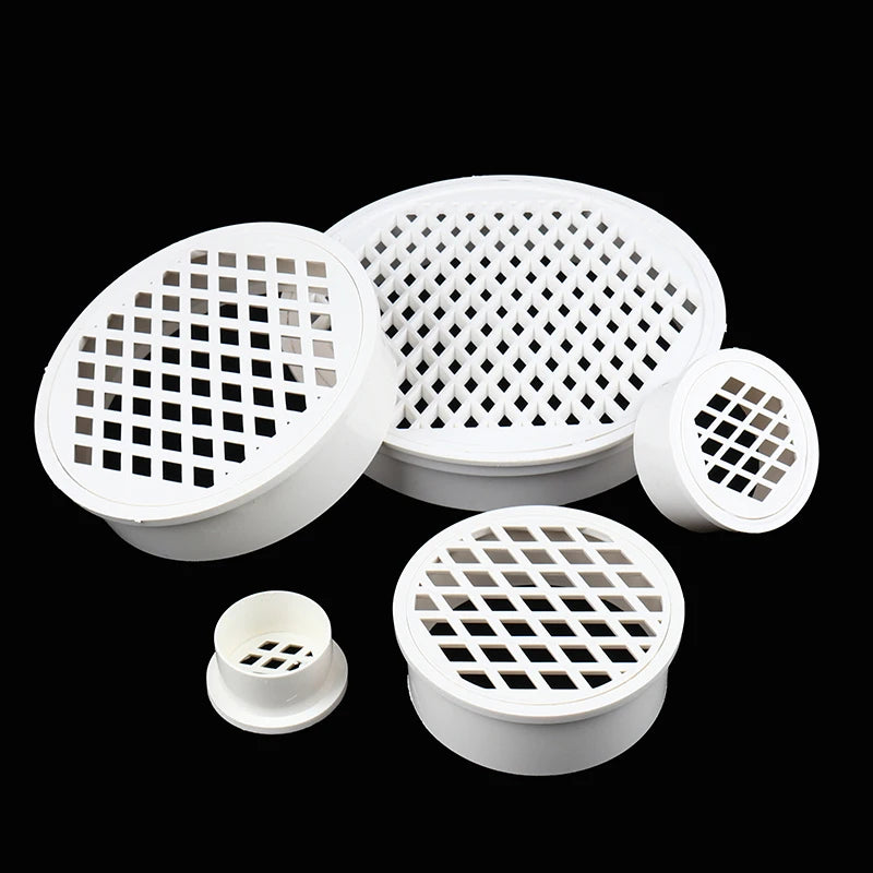 PVC Insert Floor Drain Filter Net – 50 to 200mm Pipe Sizes PVC Floor Drain HIP