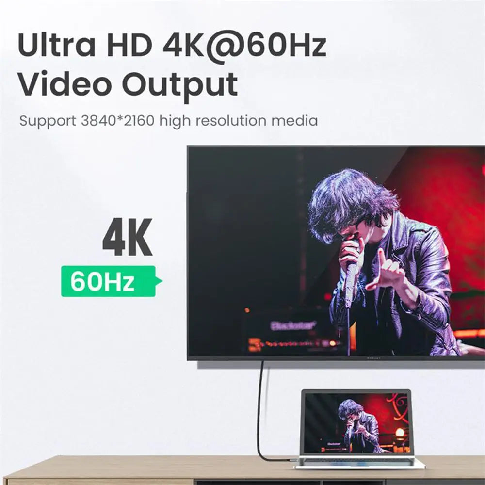 USB-C Extension Cable 4K 60Hz 100W PD Fast Charging 10Gbps USB-C Extension Cable HIP