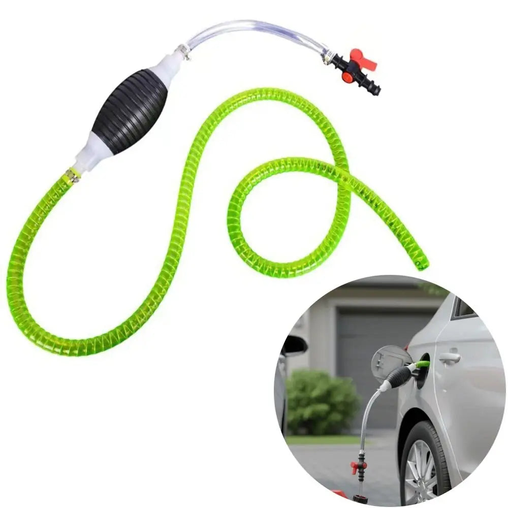 Portable Manual Siphon Pump – Fuel & Liquid Transfer Kit Manual Siphon Pump HIP