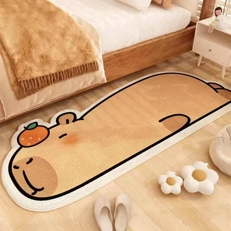 Soft Faux Cashmere Cartoon Rug – Bedroom & Living Room Carpet Area Rug HIP