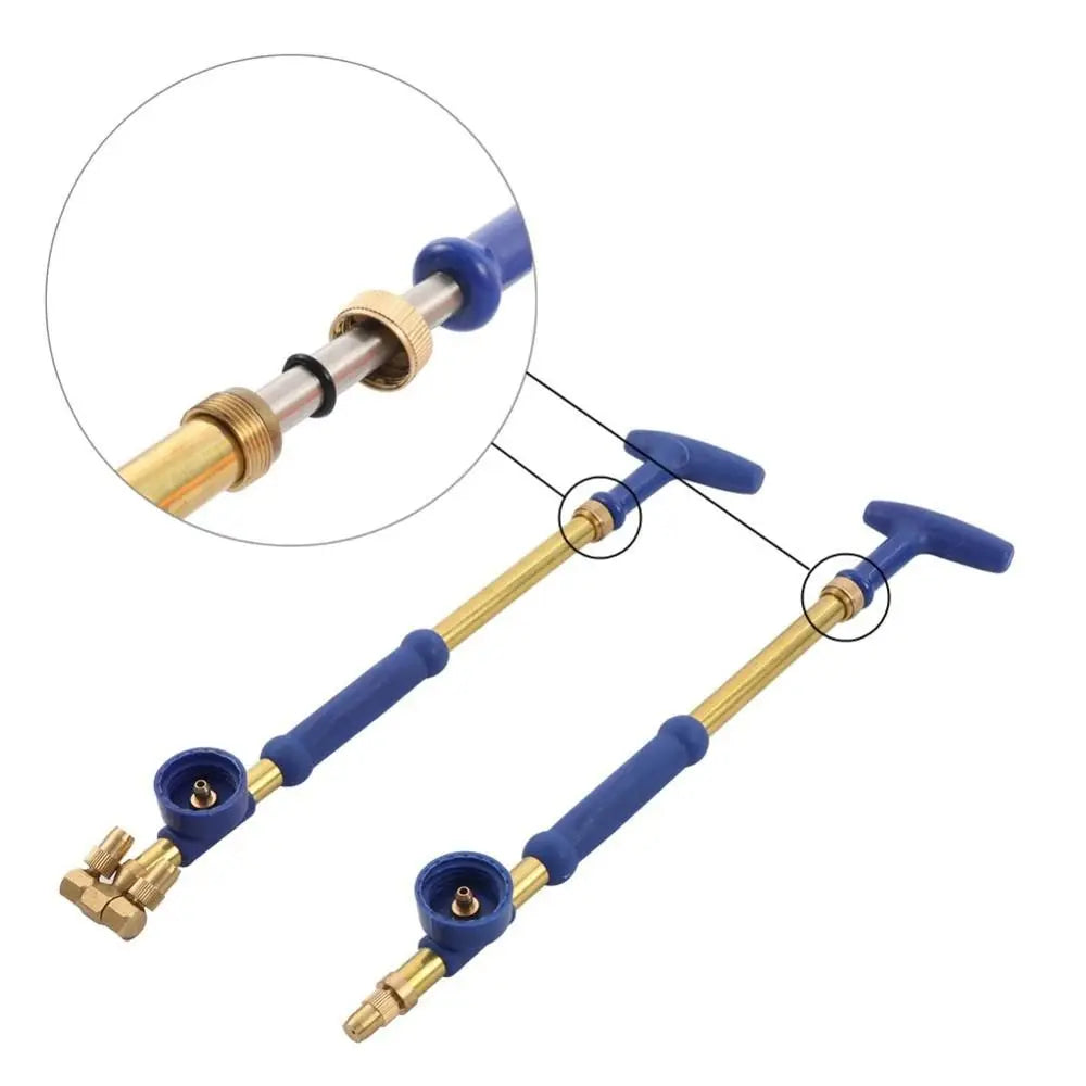 Brass Push-Pull Pressure Spray Nozzle – Single & Double Head Garden Spray Nozzle HIP