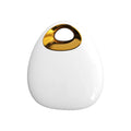 Smart Bluetooth Pet Locator Children's Anti-Loss Locator Key Wallet Waterproof Precision Tracker Global Locator for IOS Android HIP White Rose Gold