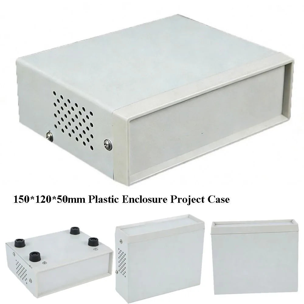 150x120x50mm Grey DIY Junction Box – Plastic & Iron Enclosure Electrical Enclosure HIP