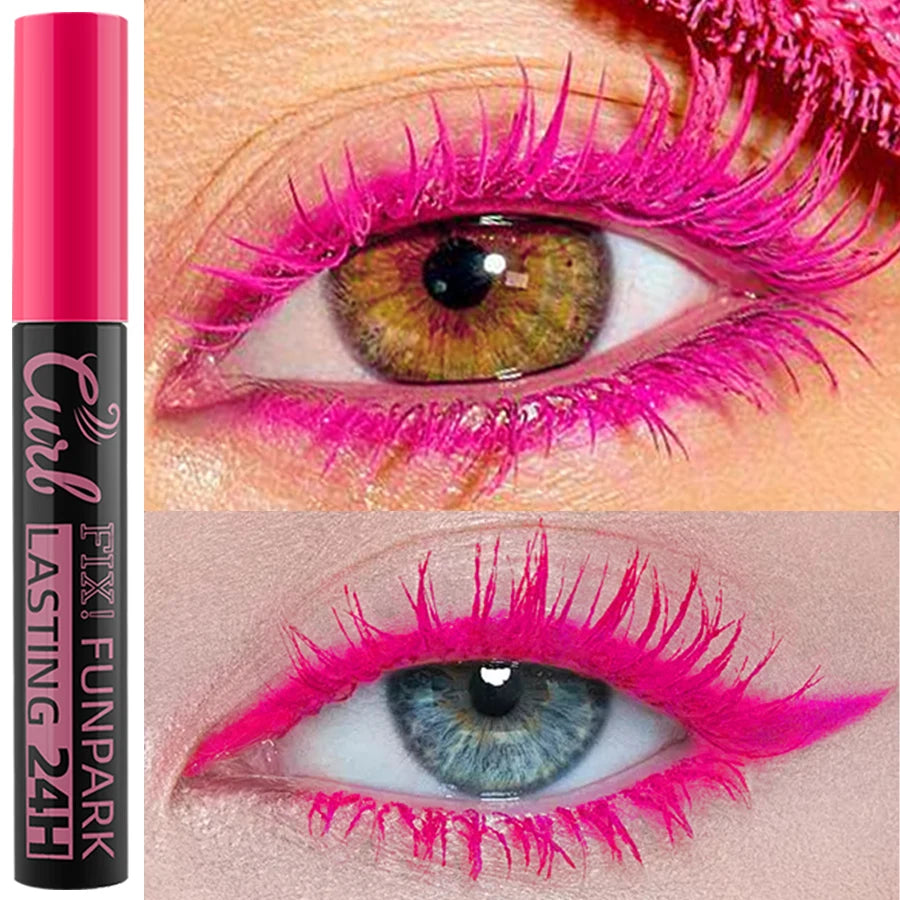 FUNPARK 9-Color Waterproof Mascara – Curl & Lengthen Colored Mascara HIP