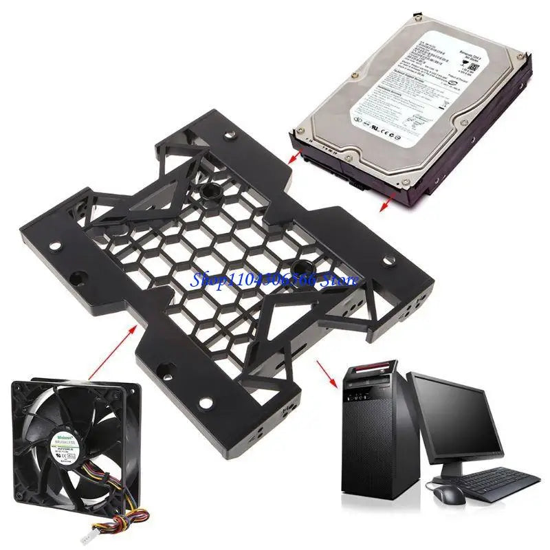 5.25" to 2.5"/3.5" Drive Bay Adapter – HDD SSD Bracket Drive Bay Adapter HIP