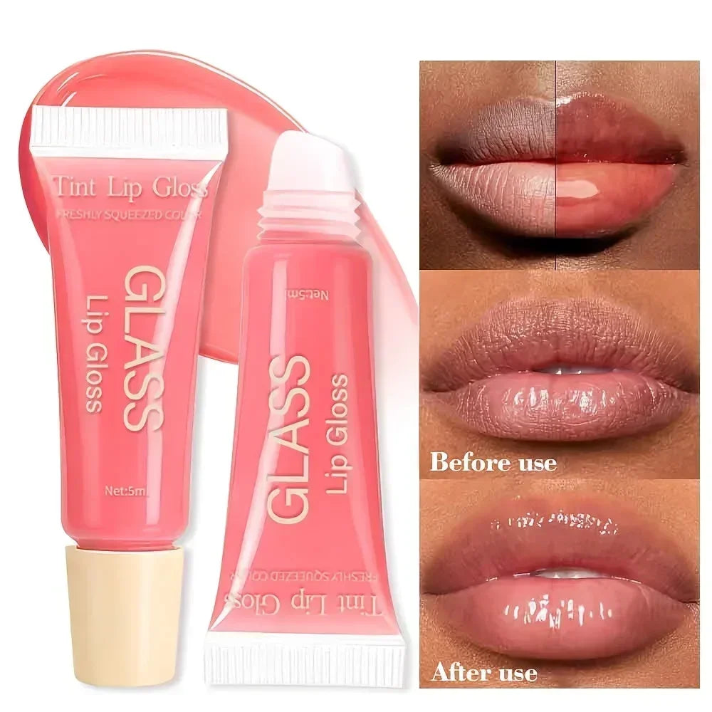 JUJU Dream Mirror Lip Gloss – Hydrating, Plumping & High Shine Mirror Lip Gloss HIP