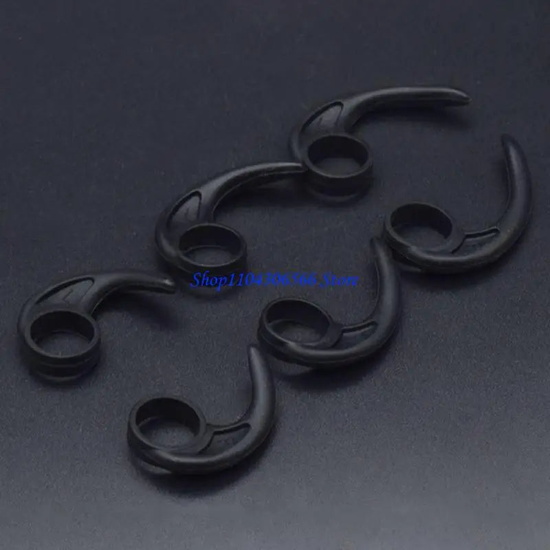 5 Pairs Silicone Earbud Hooks – Sport Grip Wing Tips Earbud Wing Tips HIP