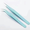 Colorful Stainless Steel Tweezers – Nail Art & DIY Crafts Nail Art Tweezers HIP Blue