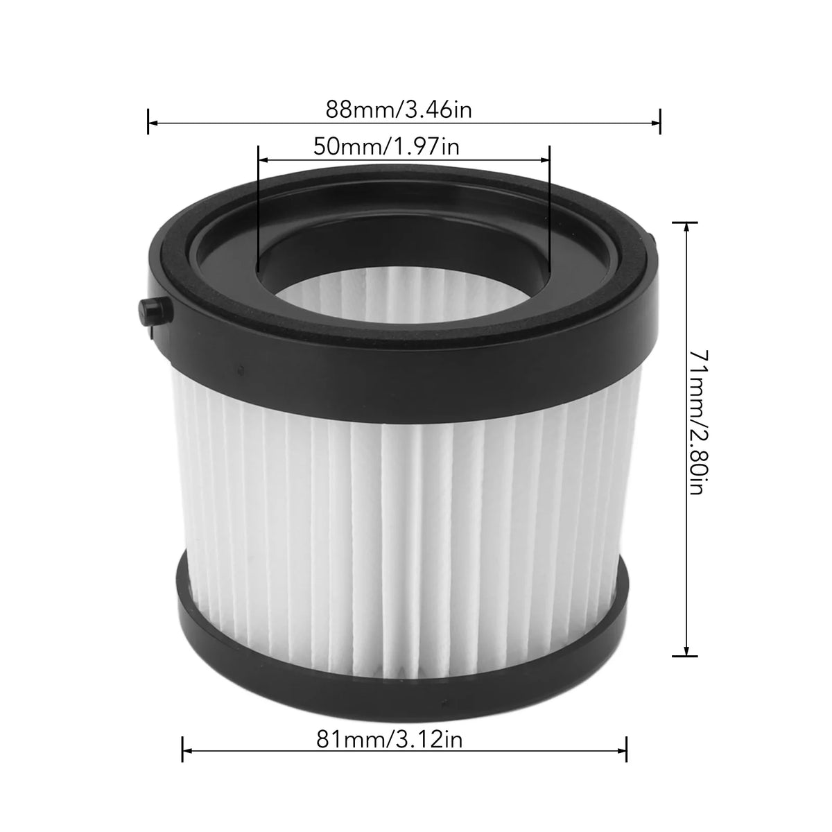 2pcs Vacuum Filter Deep Cleansing Reusable Replacement Vacuum Cleaner Filter for DCV501LN HIP