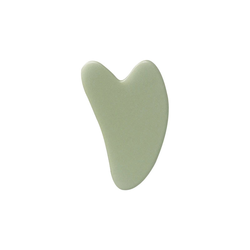 Resin Gua Sha Facial Massager & Roller Set – Skin Care Gua Sha Roller Set HIP C522-Green B