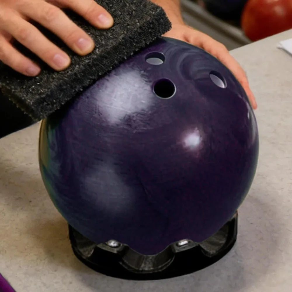 360° Rotating Bowling Ball Polishing Stand & Support Rack Bowling Ball Stand HIP