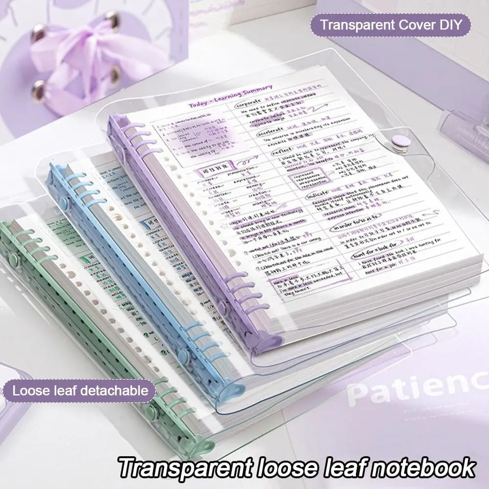 A5 Loose-Leaf Binder Notebook – Daily & Weekly Planner Binder Notebook Planner HIP
