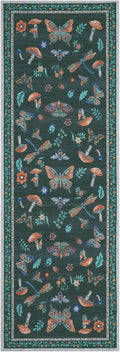 Insect Print Hallway Runner Rug – Non-Slip & Washable Hallway Runner Rug HIP GU5673-YZ Custom Inquiry