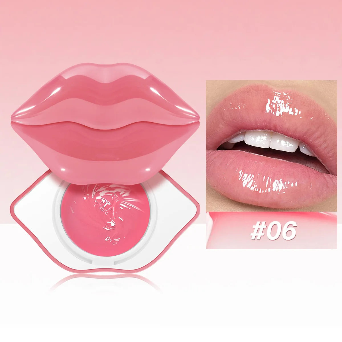 USHAS Korean Lip Sleeping Mask – Overnight Hydrating Balm Lip Sleeping Mask HIP 06