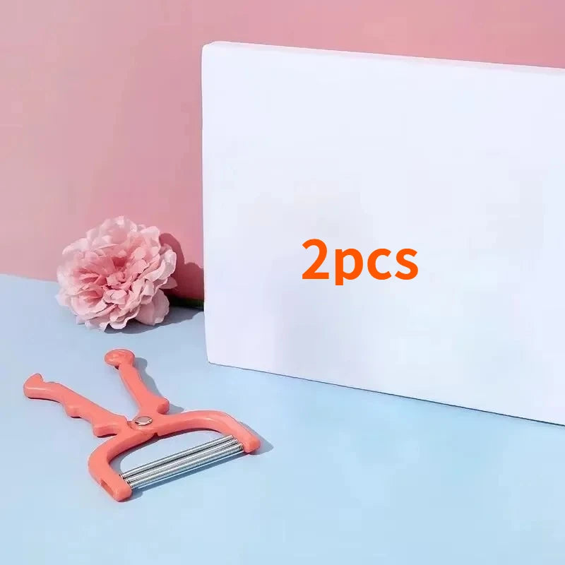 Manual Spring Facial Hair Epilator for Women – 1/2/3 Pcs Facial Hair Epilator HIP C781-Pink 2pcs