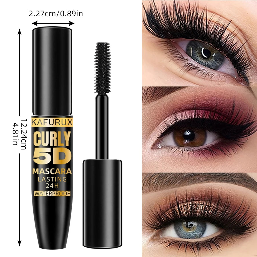 KAFURUX 5D Waterproof Mascara – Lengthening & Thickening Waterproof Mascara HIP 1PC