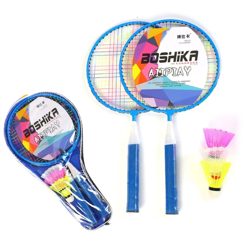 Kids Badminton Racket Set with Bag – Lightweight 2-Player Kit Badminton Racket Set HIP