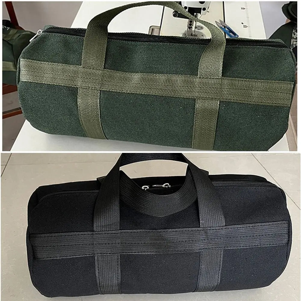 Canvas Tool Storage Bag – Multi-Size Zipper Organizer Pouch Canvas Tool Bag HIP