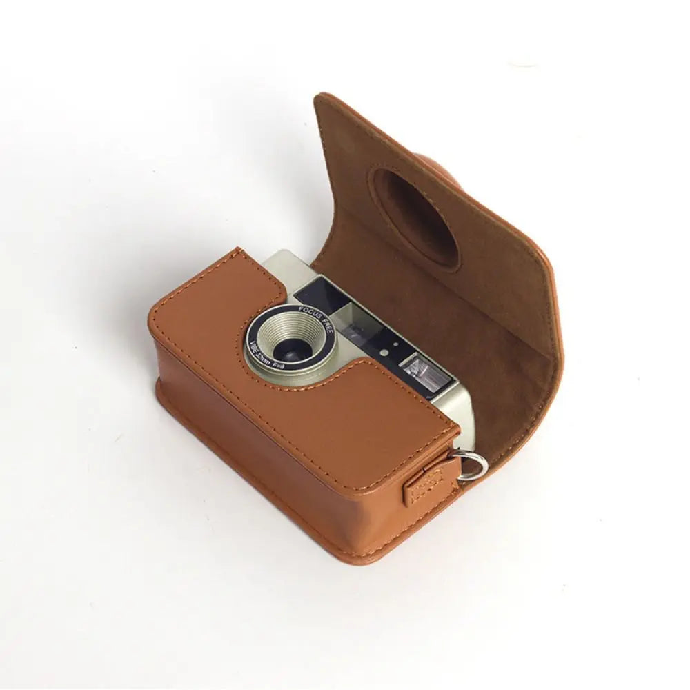 PU Leather Camera Bag & Strap for Kodak EKTAR H35 F501 F9 Camera Case Bag HIP