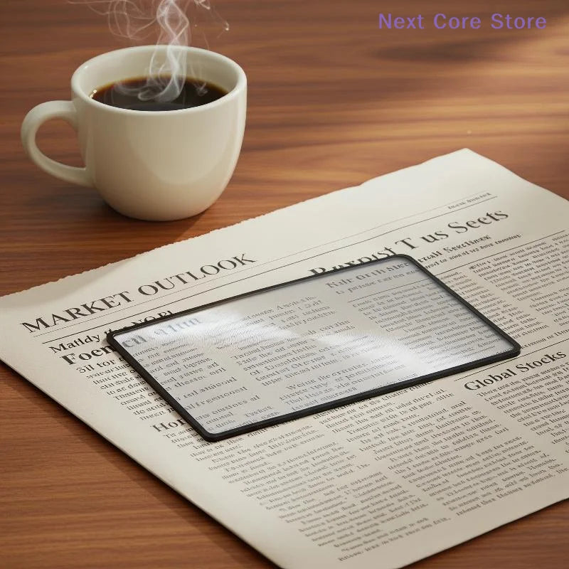 Full Page Sheet Magnifier – Ultra-Thin 20x Reading Lens Sheet Magnifier HIP
