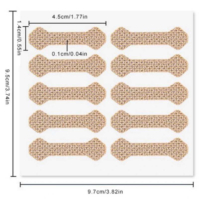 Ingrown Nail Breathable Patches – 10/30/50/100 Pcs | HIP Nail Care Patch HIP