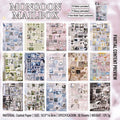 Retro Y2K 30-Page Sticker Book – Japanese Cartoon Scrapbook DIY Sticker Book HIP A