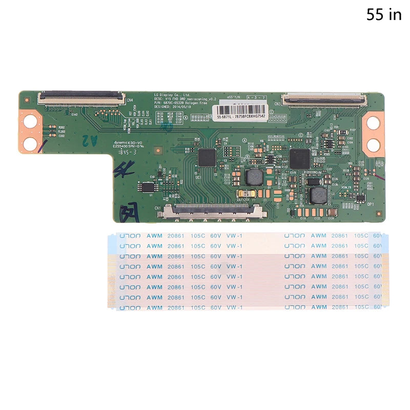 T-Con Logic Board LG 43/49/55" V15 FHD DRD 6870C-0532 T-Con Logic Board HIP A1