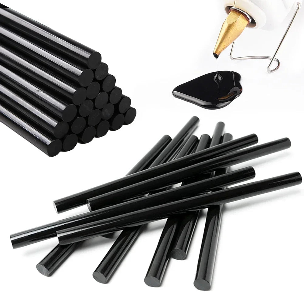 1/5/10Pcs Car Dent Repair Glue Sticks 7x100mm Car Body Paintless Dent Repair Black Hot Melt Strip Repairing Glue Stick Tools HIP Transparent-1pc