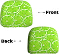 Lime Green Car Headrest Covers – Universal Fit, 2 Pack Car Headrest Covers HIP 1