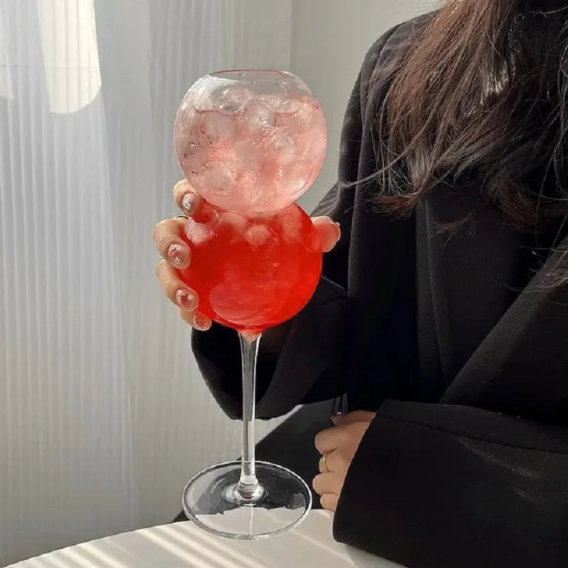 470ml Bubble Ball Goblet – Cocktail, Champagne & Wine Glass Cocktail Goblet Glass HIP