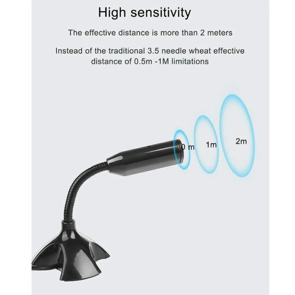 Mini USB Desktop Condenser Mic – Gaming & Streaming USB Condenser Microphone HIP