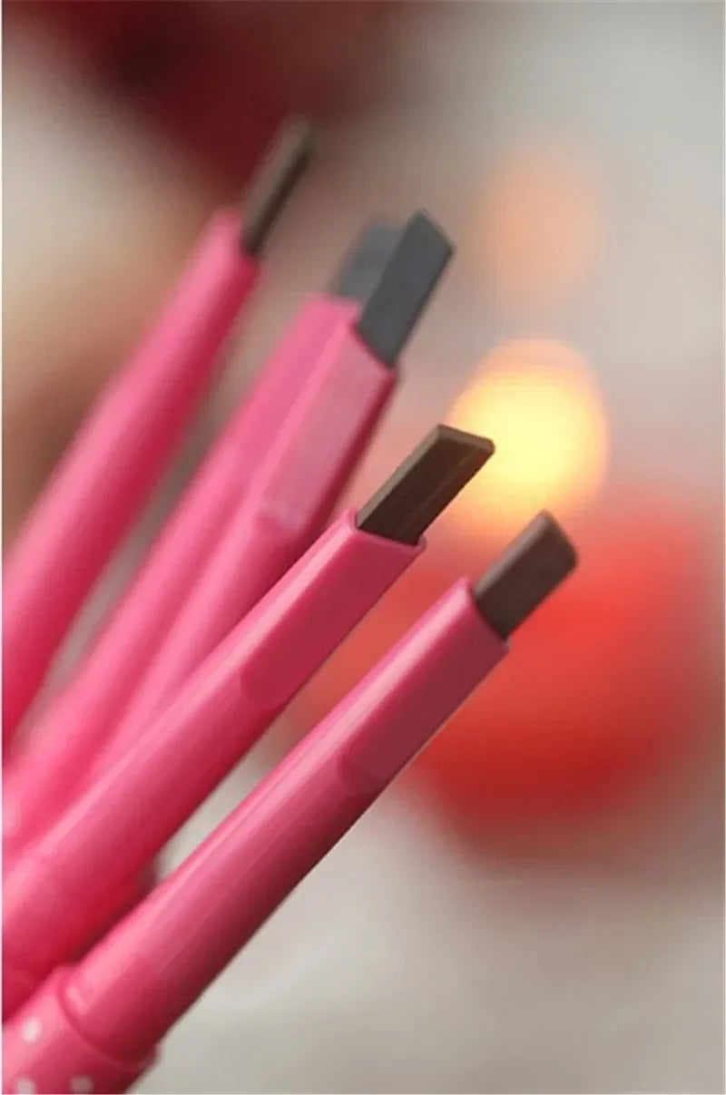 New 1pcs Longlasting Eyebrow Pencil Natural Waterproof Rotating Automatic Eye Brow Pencil Cosmetic Eyebrow Shaping Liner Pen Hot HIP