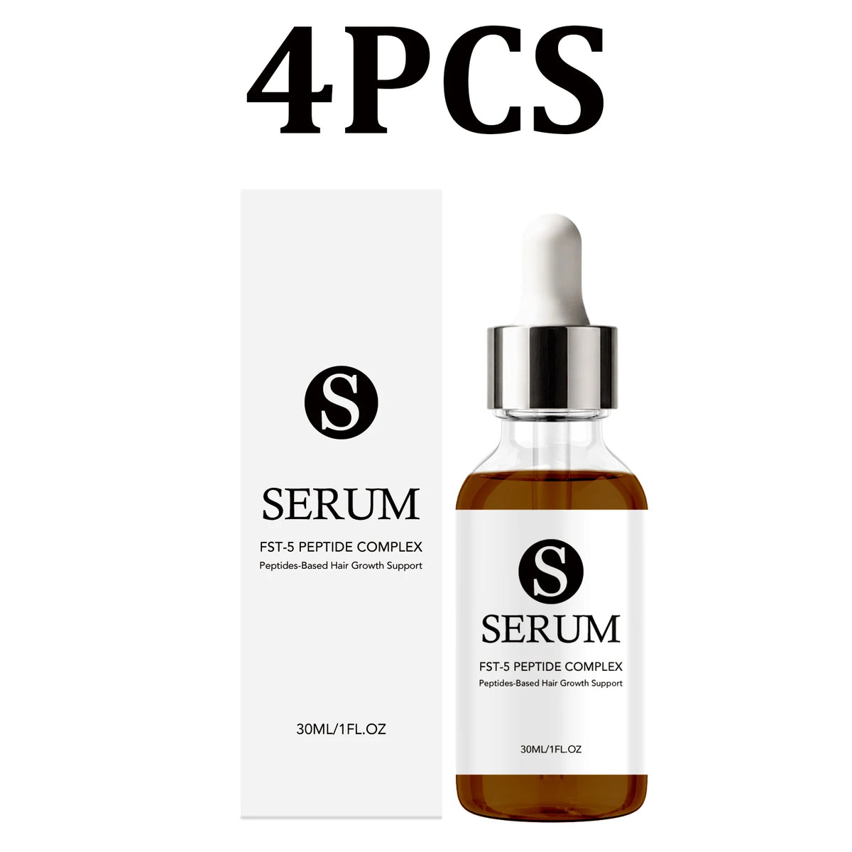 Nourishing Hair Serum – Frizz Control & Hydrating Drops Hair Care Serum HIP 4PCS