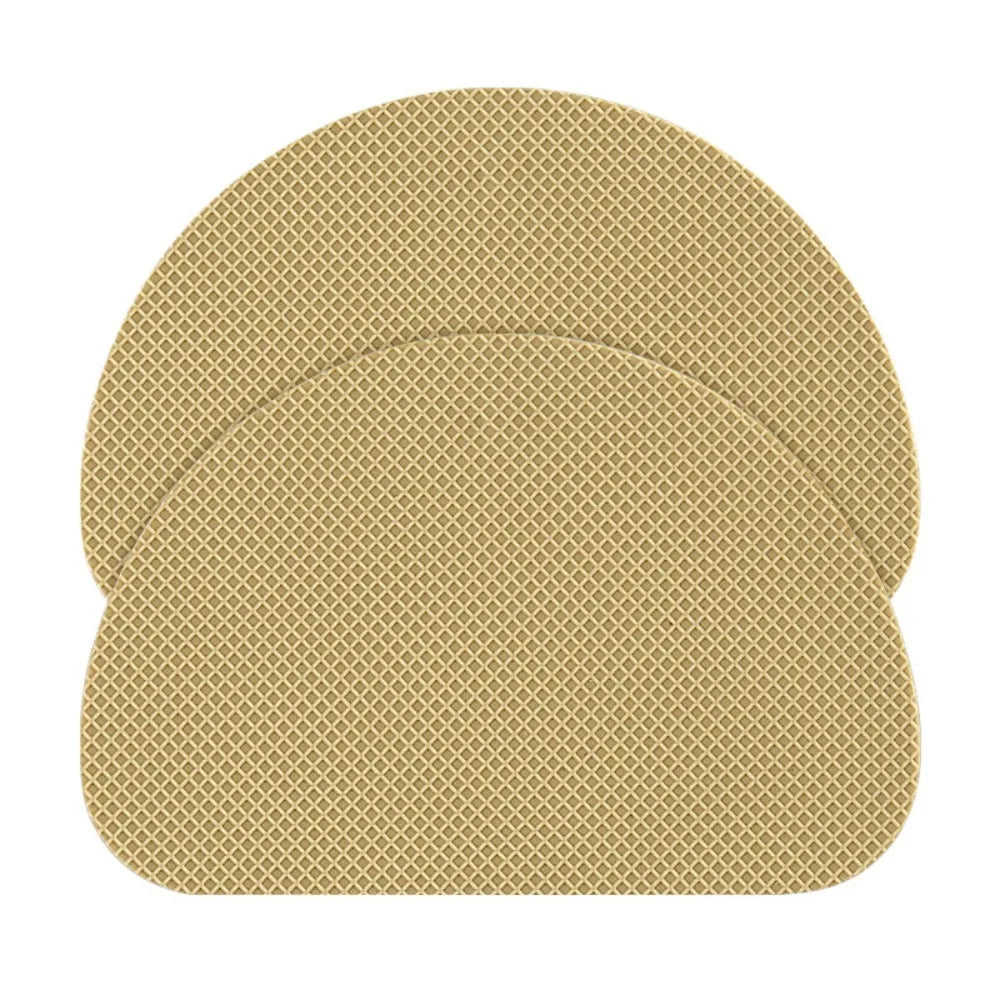 Rubber Shoe Sole Repair Patches – Anti-Slip Outsole Pads Shoe Sole Repair Pads HIP Khaki 9x6CMx1.5MM