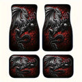 Dragon & Rose Car Floor Mats Set of 4 – Universal Non-Slip Car Floor Mats HIP 1