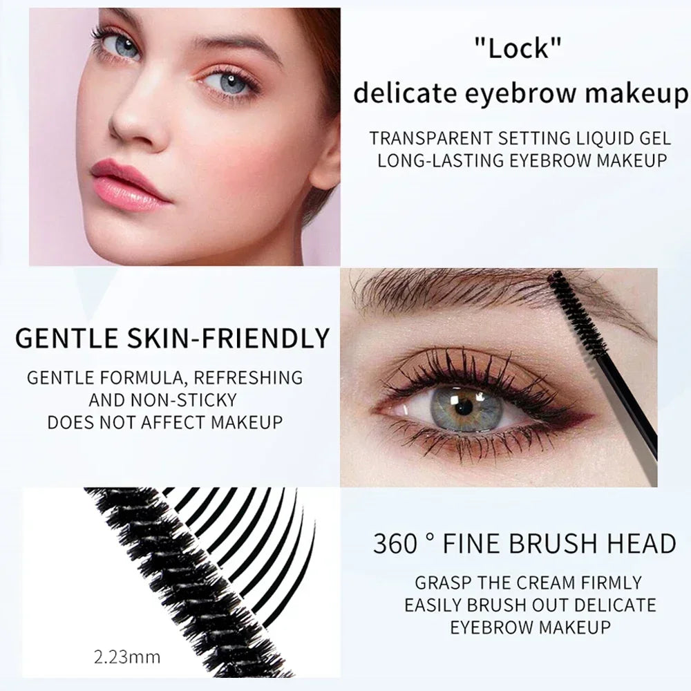 NICEFACE Eyebrow Styling Gel Eyebrows Sculpt Soap Waterproof Transparent Eyebrow Wax Set for Long-lasting Eyebrow Styling Makeup HIP