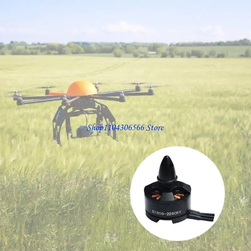 1806 2280KV Brushless Motor – Reverse Thread for DIY UAV Brushless Drone Motor HIP