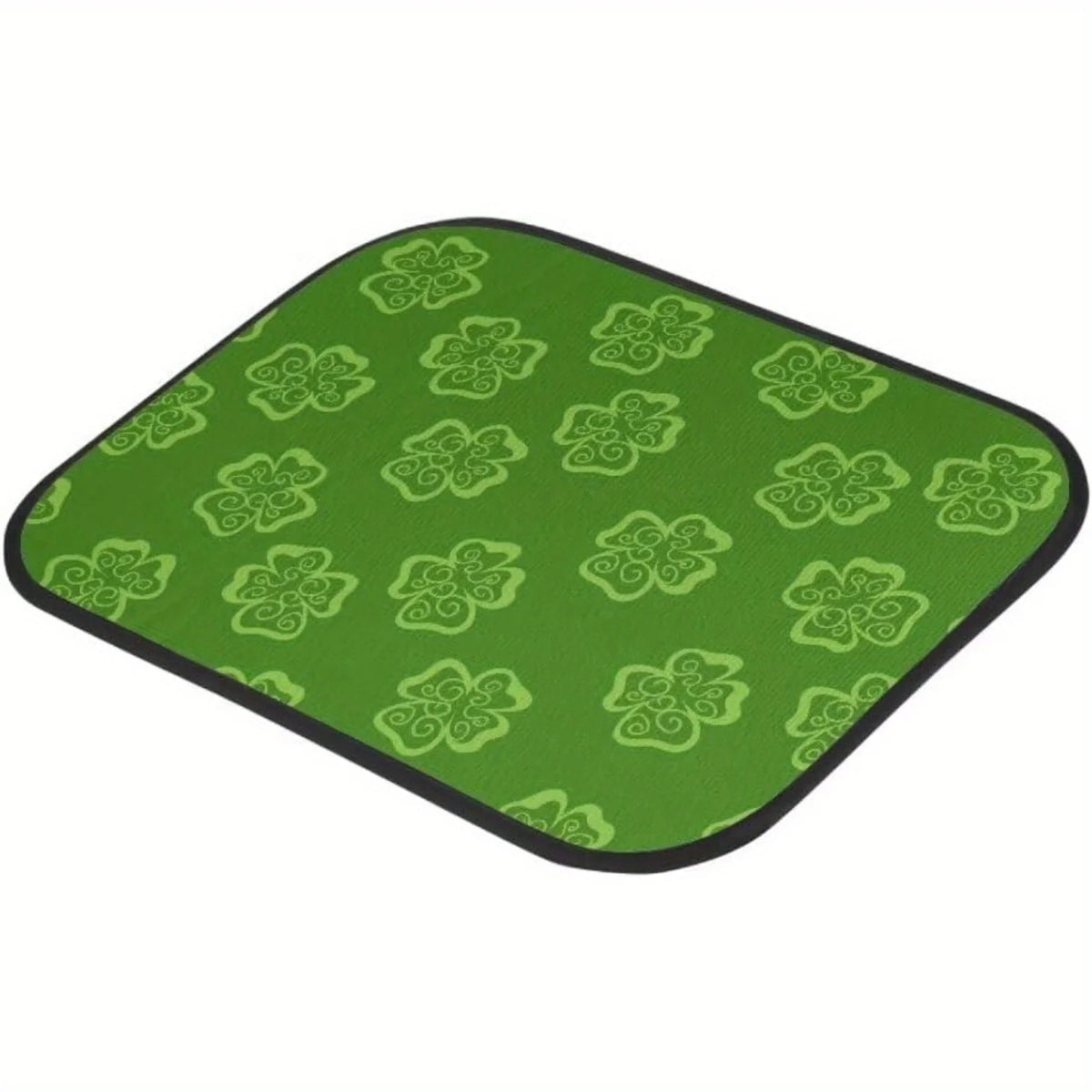4-Pc Four Leaf Clover Car Floor Mats – All-Weather Non-Slip Set Car Floor Mat Set HIP