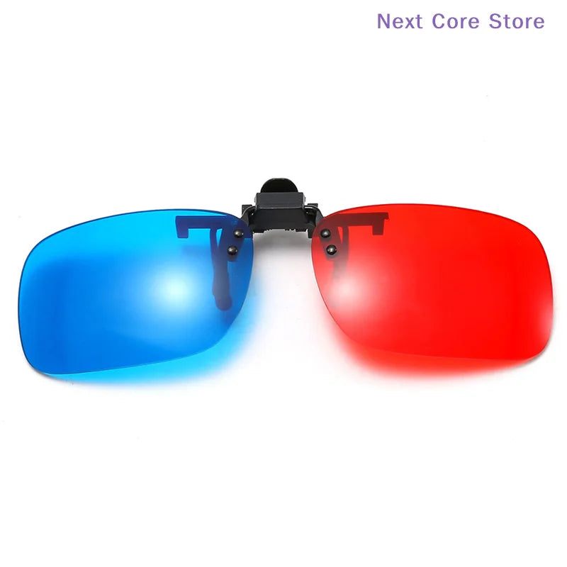 Anaglyph 3D Glasses Red Blue Green Clip-On | HIP Anaglyph 3D Glasses HIP