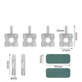 8-Pack Nickel Tabs for DIY 18650 Lithium Battery Pack Battery Nickel Tabs HIP one size