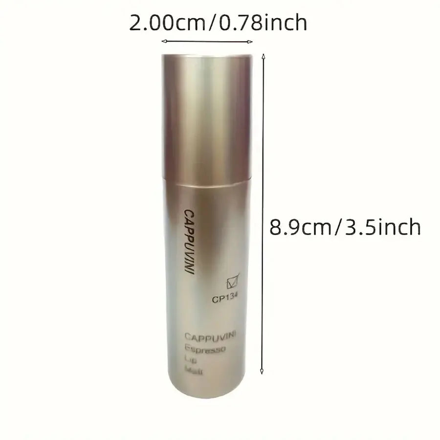 Matte Lipstick Lip Gloss Nude Brown Waterproof Lip Gloss Long Lasting Light Coffee Brown Lip Lacquer Matte Cinnamon Milk Tea Nud HIP