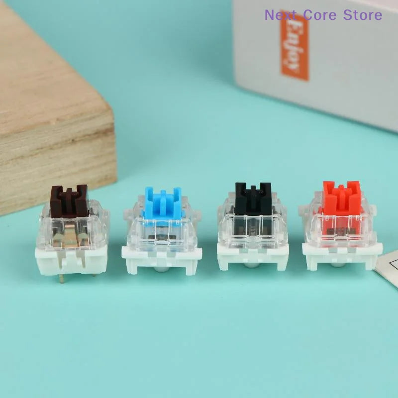 50-Pack 3-Pin Tactile Keyboard Switches – Dustproof Clicker Keyboard Switches HIP