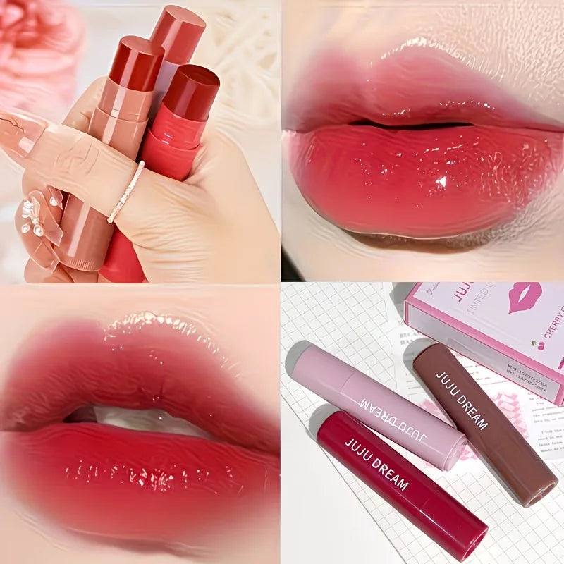 3-Piece Nourishing Lip Set – Moisturizing Balm & Gloss Lip Care Set HIP