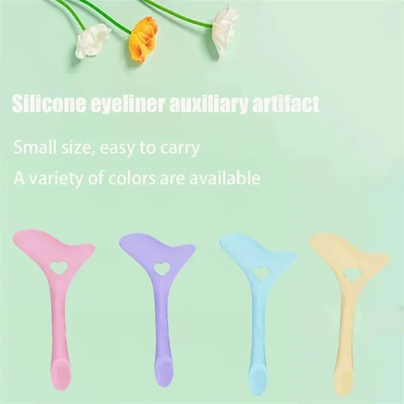 Silicone Eyeliner Wing Stencil & Multi-Use Makeup Aid Tool Eyeliner Stencil Tool HIP