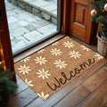 Daisy Doormat – Non-Slip, Machine Washable | Pastoral Style Decorative Doormat HIP 1 50x80cm-Felt